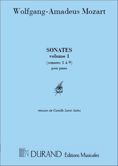 Sonates (N. 1-9) Revision Par Camille Saint Saens - Volume 1 - Mozart pro klavír